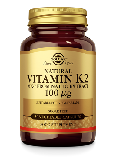 SOLGAR VITAMIN K2 100MCG 50ST